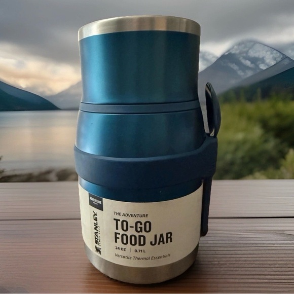 Stanley Other - Stanley The Adventure To-Go Food Jar 24oz Stainless Steel NEW Teal Blue